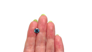 1.74ct 7.37x7.32x4.64mm Round Brilliant Sapphire 26524-03
