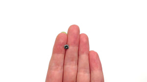 0.53ct 4.96x4.94x2.90mm Round Brilliant Sapphire 26556-26