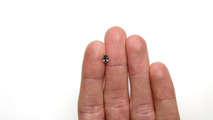 0.32ct 6.24x3.71x2.25mm VS2 Fancy Grey Pear Brilliant 19923-30