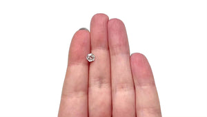 0.78ct 6.15x5.40x3.06mm Hexagon Step Cut 🇨🇦 27620-01