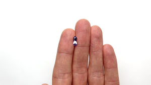 1.13ct 10.47x3.80x3.31mm Hexagon Brilliant Sapphire 25329-01