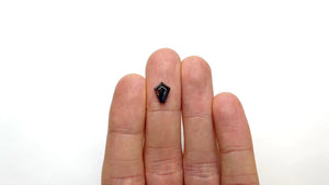 1.73ct 9.37x7.44x3.09mm Shield Step Cut Sapphire 22266-24