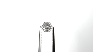 0.78ct 6.15x5.40x3.06mm Hexagon Step Cut 🇨🇦 27620-01