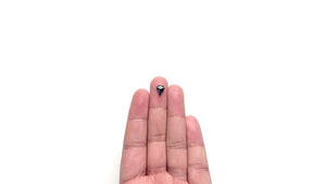1.12ct 8.94x7.46x2.34mm Fan Rosecut Sapphire 26327-26
