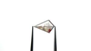 2.13ct 14.33x9.26x2.82mm Kite Rosecut 27224-01