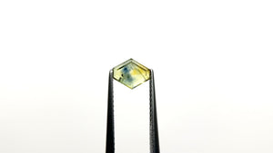 1.30ct 7.22x6.12x2.78mm Hexagon Portrait Cut Sapphire 23474-51