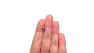 0.74ct 5.45x5.41x3.48mm Round Brilliant Sapphire 26556-19