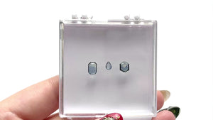 OFFLPAR 1.99cttw 3pc Portrait Cut Sapphire Parcel 24180-00