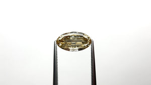 2.01ct 11.59x6.61x3.21mm GIA VS2 Fancy Brown-Yellow Geo Oval Step Cut 🇿🇦 26096-01