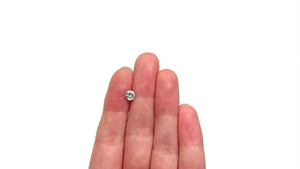 0.66ct 5.20x5.17x3.33mm Round Brilliant Sapphire 26556-12