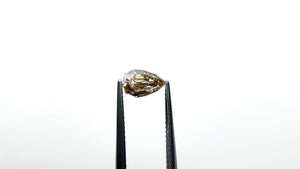 1.23ct 9.25x5.50x3.43mm VS1 Fancy Yellowish Brown Geo Pear Step Cut 28046-01
