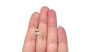 1.01ct 8.17x5.36x2.70mm GIA VVS2 H Modern Antique Old Mine Cut 28014-01