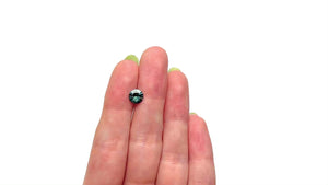 1.17ct 6.55x6.53x3.72mm Round Brilliant Sapphire 26524-23