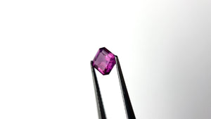 0.94ct 5.48x5.48x3.40mm Cut Corner Square Step Cut Sapphire 27955-27