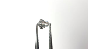 0.81ct 7.96x5.64x2.69mm SI1 F Kite Step Cut 19649-01