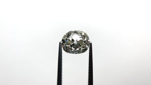 2.38ct 8.33x7.04x5.66mm GIA I1 L Antique Old Mine Cut 25921-01