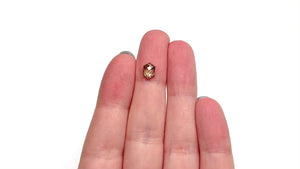 1.10ct 7361x5.41x3.11mm Hexagon Rosecut 27537-54