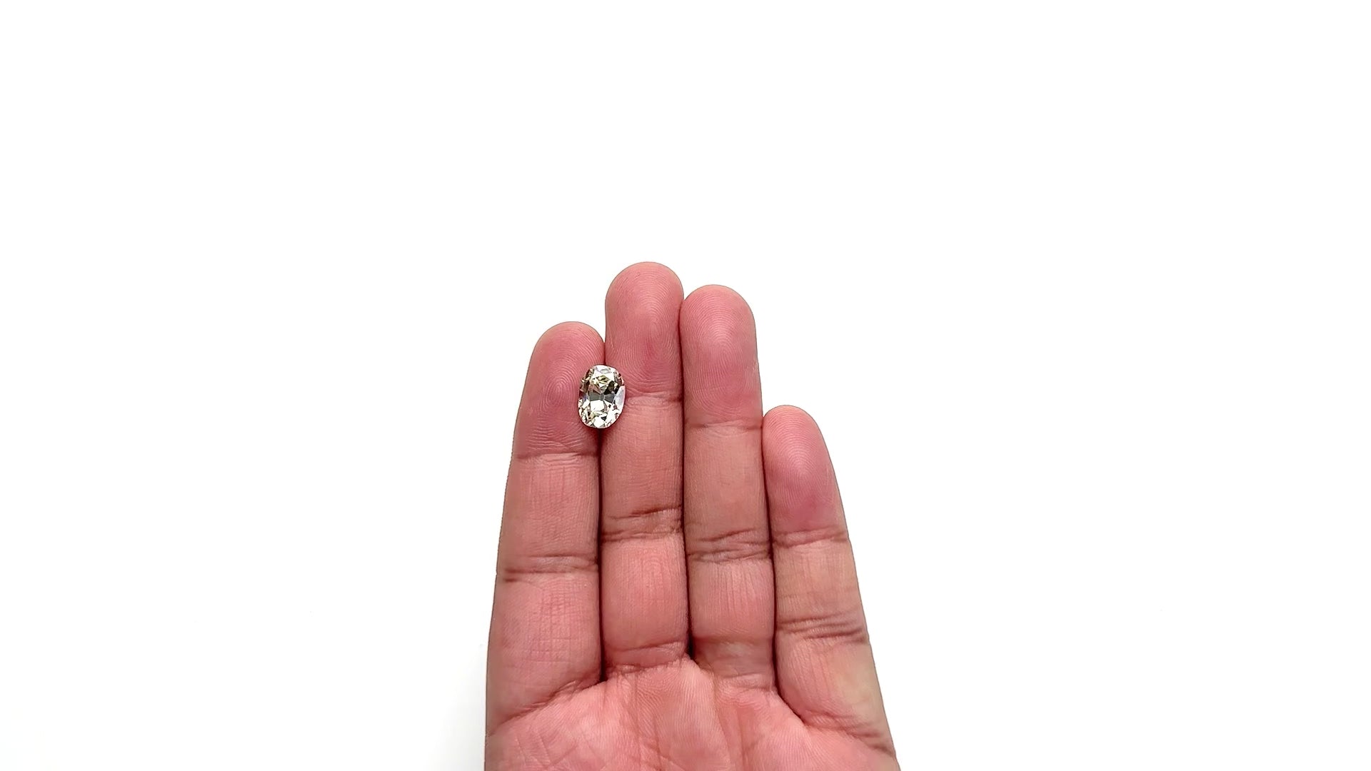4.01ct 11.66x8.63x5.65mm GIA SI1 S-T Antique Old Mine Cut 28034-01