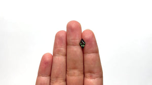 0.97ct 10.51x5.88x3.12mm Lozenge Step Cut Sapphire 23496-08