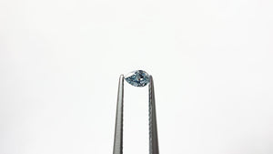 0.21ct 5.08x3.27×1.87mm GIA SI1 Fancy Blue Pear Brilliant 24133-01
