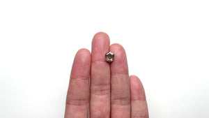 2.45ct 9.16x7.24x4.47mm Hexagon Step Cut 18505-11