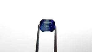 3.04ct 8.54x6.91x5.31mm Cut Corner Rectangle Step Cut Sapphire 27203-01