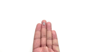 1.27ct 9.52x5.54x2.79mm Half Moon Rosecut 🇨🇦 27582-01