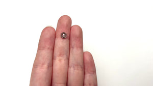 0.91ct 7.04x5.94x2.79mm Hexagon Rosecut 27536-28