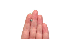 0.63ct 5.07x5.06x3.30mm Round Brilliant Sapphire 26556-31