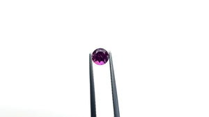 0.67ct 5.24x5.24x3.45mm Round Brilliant Sapphire 27956-10