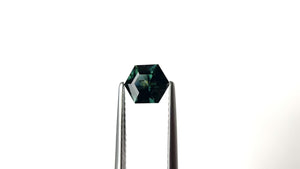 1.12ct 7.21x6.01x3.86mm Hexagon Step Cut Sapphire 23440-01