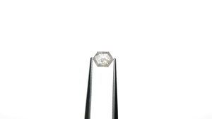 0.71ct 7.13x5.13x2.29mm Hexagon Rosecut 25457-12