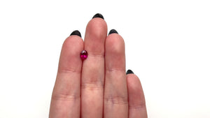 0.82ct 6.31x5.00x3.28mm Oval Brilliant Ruby 27957-02