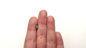 1.00ct 8.35x3.75x3.00mm Cut Corner Rectangle Step Cut Sapphire 27336-55