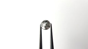 1.25ct 7.03x5.69x3.39mm Oval Rosecut 27538-11