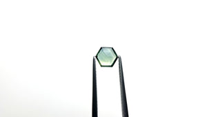 0.68ct 6.90x6.05x1.90mm Hexagon Rosecut Sapphire 26327-79