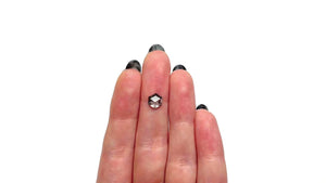 1.33ct 7.39x6.35x3.57mm Hexagon Rosecut 27230-14