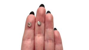 3.78cttw 2pc 7.28x6.85x4.57mm 6.55x6.32x5.44mm Polished Raw Diamond Matching Pair 🇨🇦 27971-01