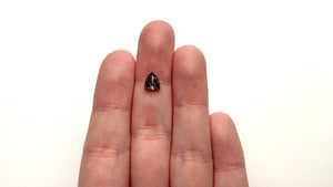 1.25ct 7.20x6.26x3.38mm Shield Rosecut 27545-01