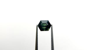 1.79ct 7.76x6.15x4.95mm Hexagon Step Cut Sapphire 23814-01
