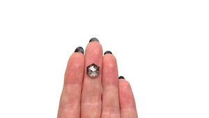 4.19ct 10.93x9.40x5.10mm Hexagon Rosecut 27230-05