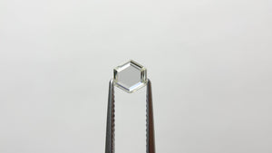 0.71ct 6.15x6.43x1.79mm VVS2 K Hexagon Portrait Cut 27067-01
