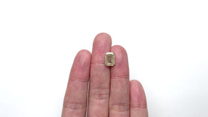3.81ct 10.69x7.66x4.18mm Cut Corner Rectangle Step Cut 23841-09
