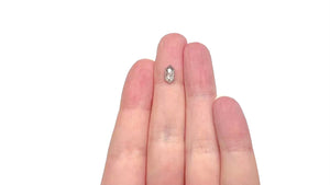 1.06ct 8.93x4.68x2.89mm Hexagon Rosecut 27538-42