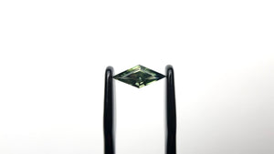 0.49ct 9.63x4.21x2.58mm Lozenge Step Cut Sapphire 25197-05