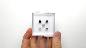 3.26cttw 5pc Cut Corner Square Step Cut Sapphire Parcel 23783-00