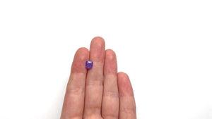 1.53ct 7.04x6.05x3.74mm Cushion Brilliant Sapphire 25248-01