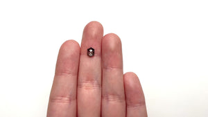 0.83ct 6.82x5.00x2.74mm Hexagon Rosecut 27538-16