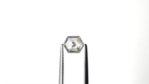 0.78ct 6.63x5.21x2.67mm Hexagon Rosecut 27538-25