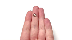 1.05ct 7.88x6.15x2.83mm Hexagon Rosecut 27537-11